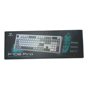 AULA F106 Pro Wireless Bluetooth Mechanical Keyboard RGB Hot Swap NEW
